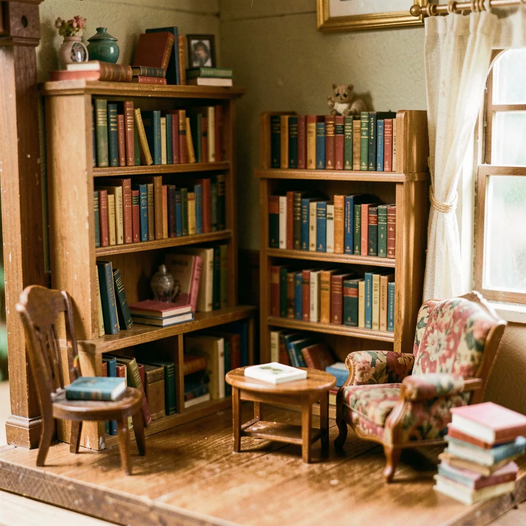 Scensamling av dioramor